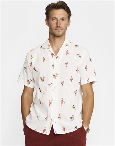 Revolution - Cuban Skjorte - Off White